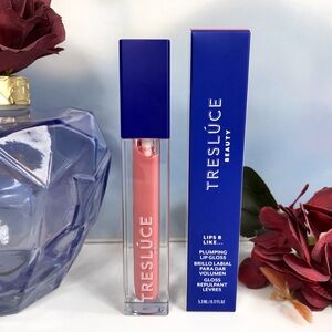 Tresluce NENA Lips B Like...Plumping Lip Gloss (Vivid Coral) *BNIB